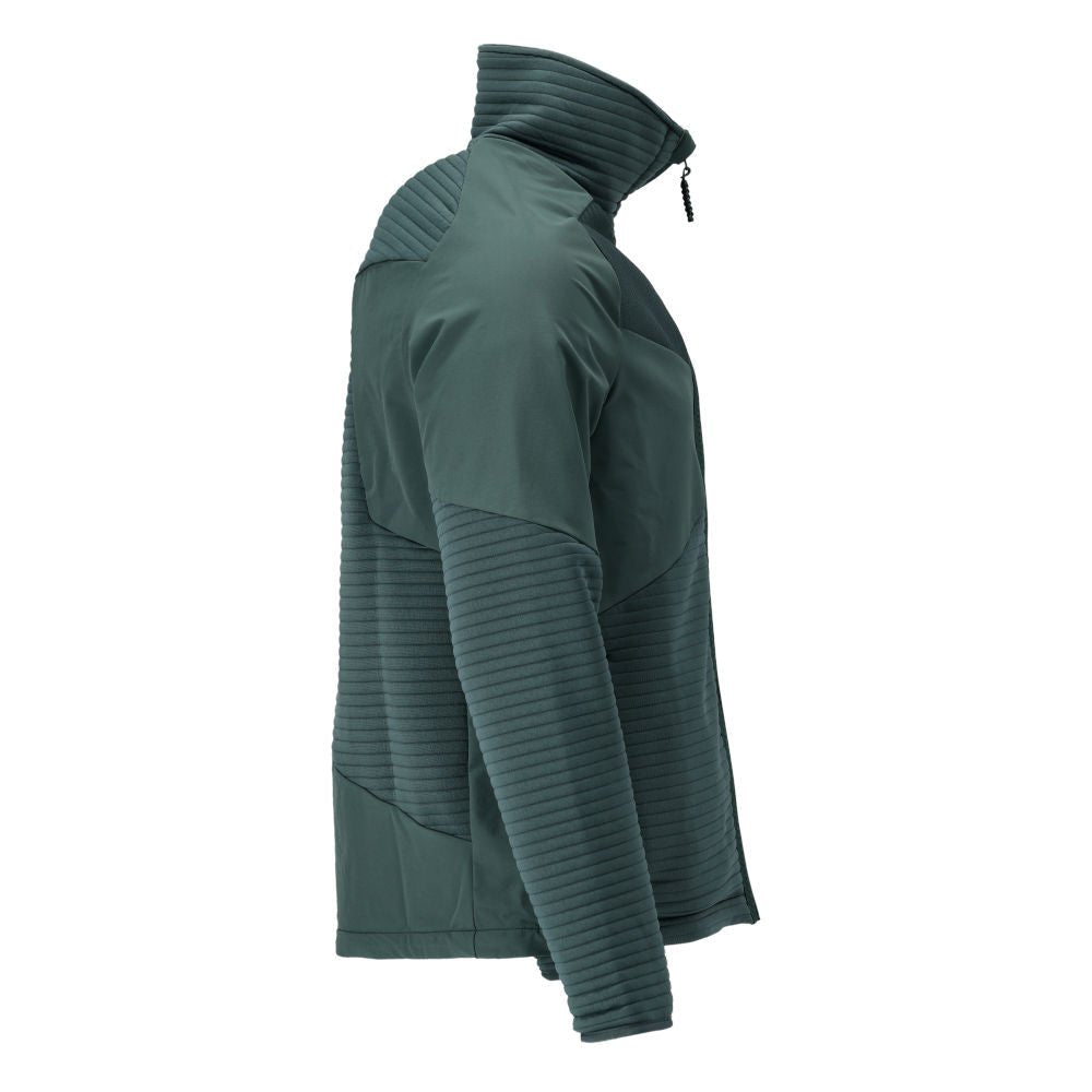 Maglia in pile con zip, fodera giacca in micropile