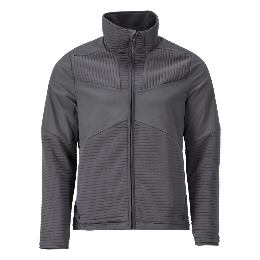 Maglia in pile con zip, fodera giacca in micropile