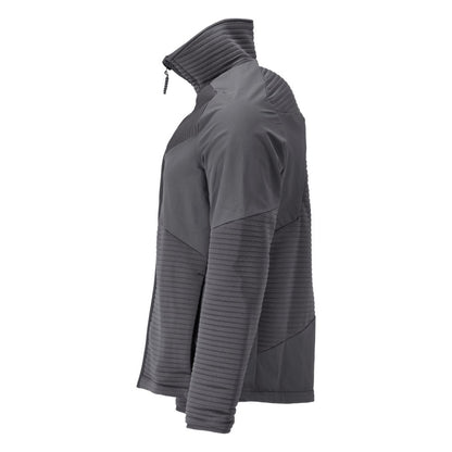 Maglia in pile con zip, fodera giacca in micropile