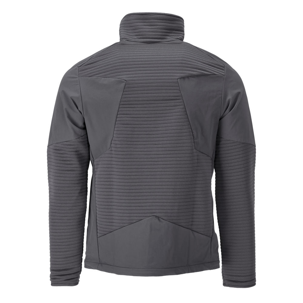 Maglia in pile con zip, fodera giacca in micropile