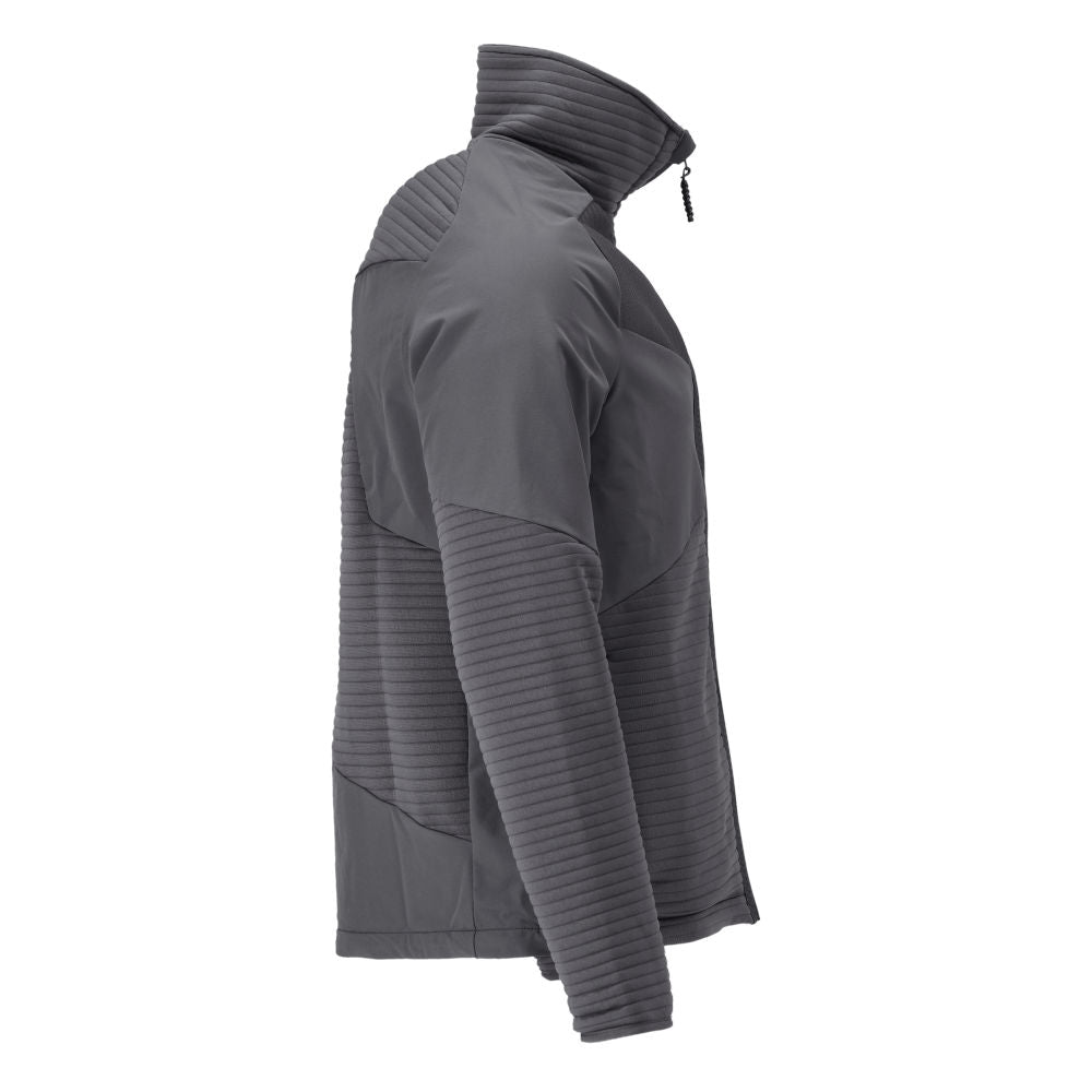 Maglia in pile con zip, fodera giacca in micropile