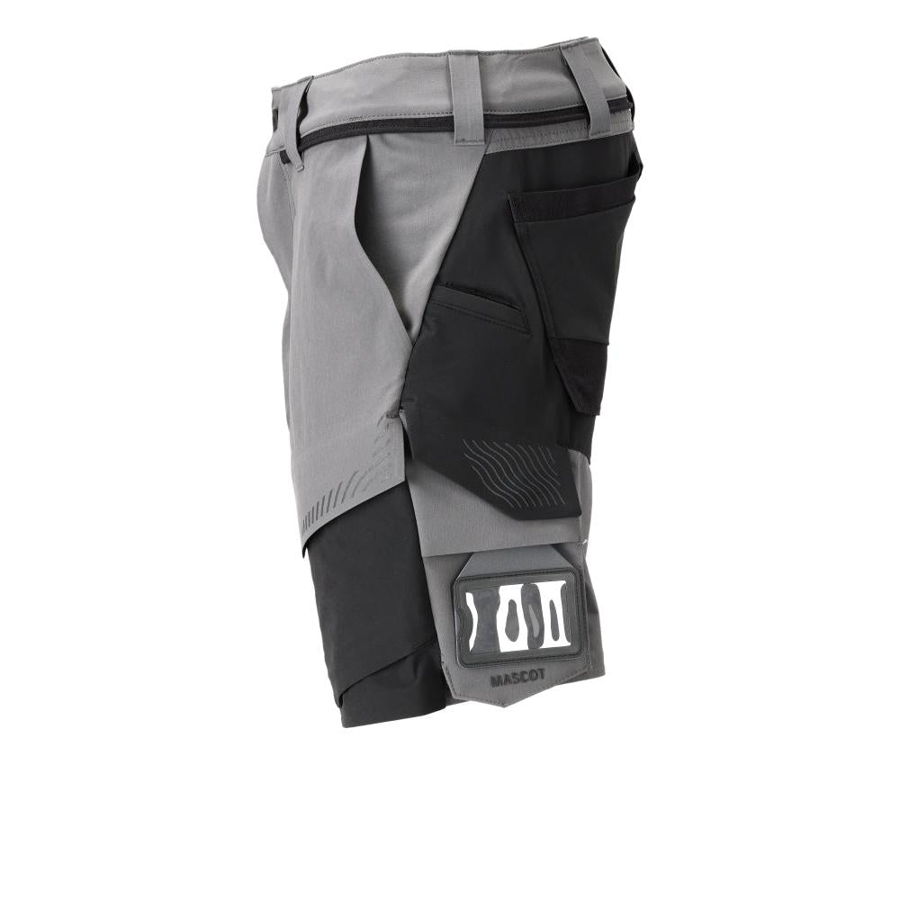 Shorts, Stretch, geringes Gewicht Shorts, anthrazitgrau/schwarz