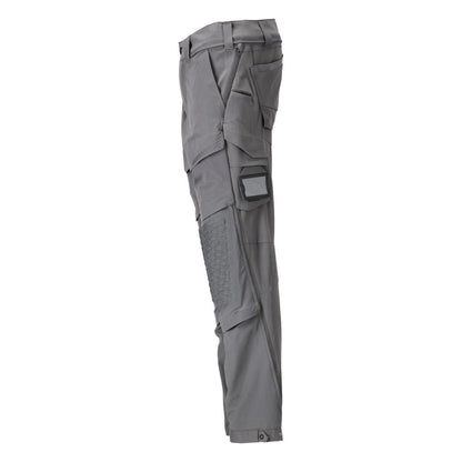 Hose, Knietaschen, Stretch, leicht Hose, Anthrazitgrau