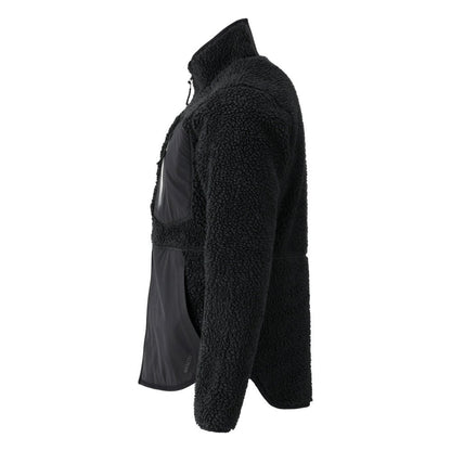 Faserpelz Jacke mit Reißverschluss Faserpelzjacke