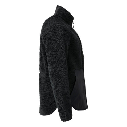 Faserpelz Jacke mit Reißverschluss Faserpelzjacke
