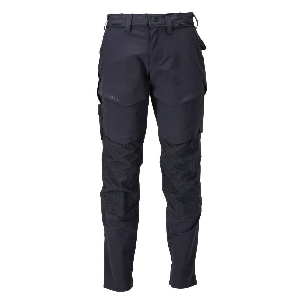 Pantaloni con tasche al ginocchio, pantaloni ULTIMATE STRETCH, nero-blu