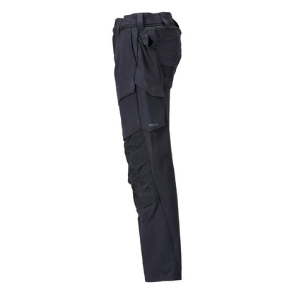 Pantaloni con tasche al ginocchio, pantaloni ULTIMATE STRETCH, nero-blu