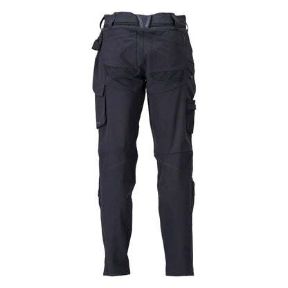 Pantaloni con tasche al ginocchio, pantaloni ULTIMATE STRETCH, nero-blu