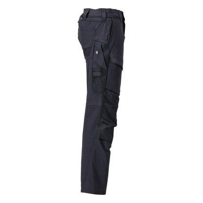 Pantaloni con tasche al ginocchio, pantaloni ULTIMATE STRETCH, nero-blu