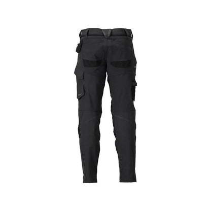 Hose mit Knietaschen, ULTIMATE STRETCH Hose, schwarz