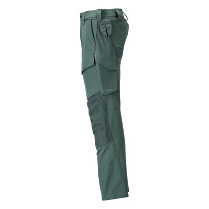 Pantalon avec poches genoux, pantalon ULTIMATE STRETCH, vert forêt
