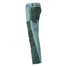 Pantaloni con tasche al ginocchio, pantaloni ULTIMATE STRETCH, verde bosco chiaro/verde bosco