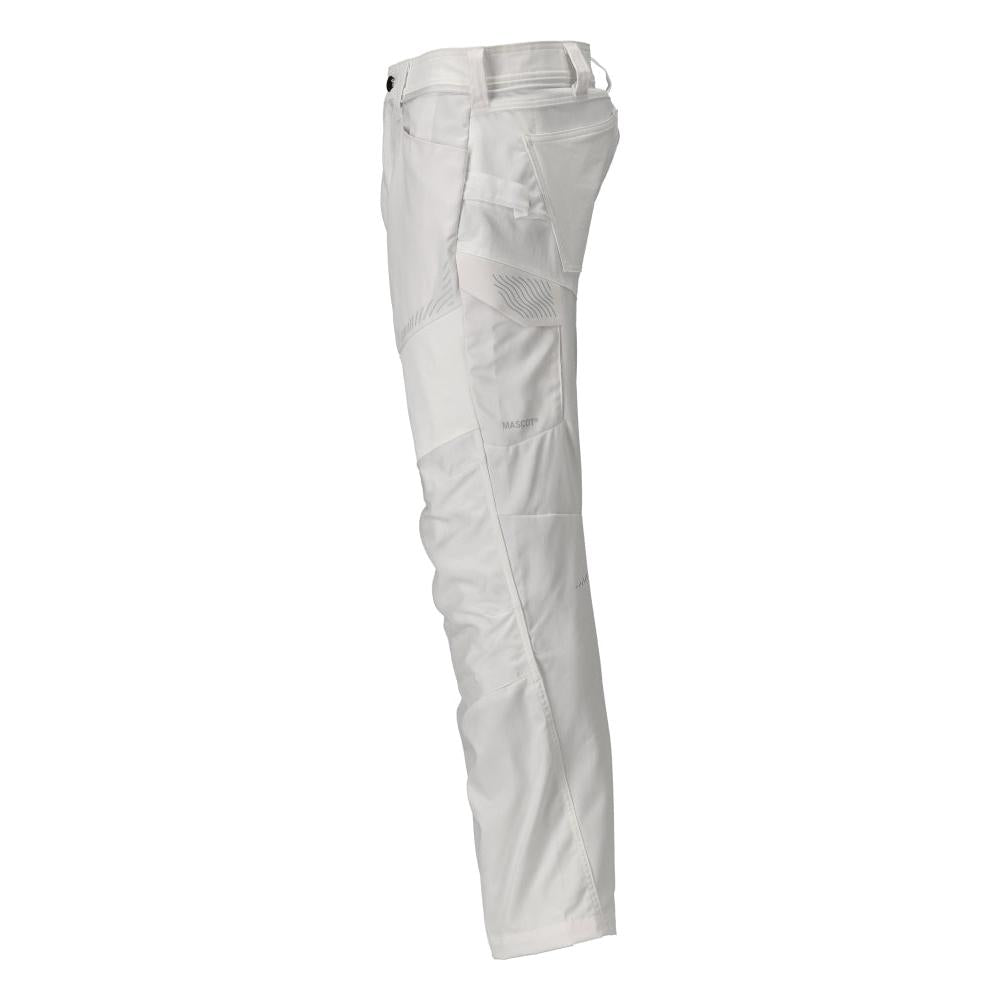 Hose mit Knietaschen Hose, weiss