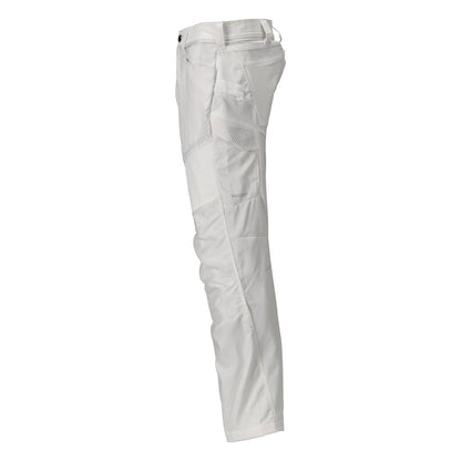 Hose mit Knietaschen Hose, weiss