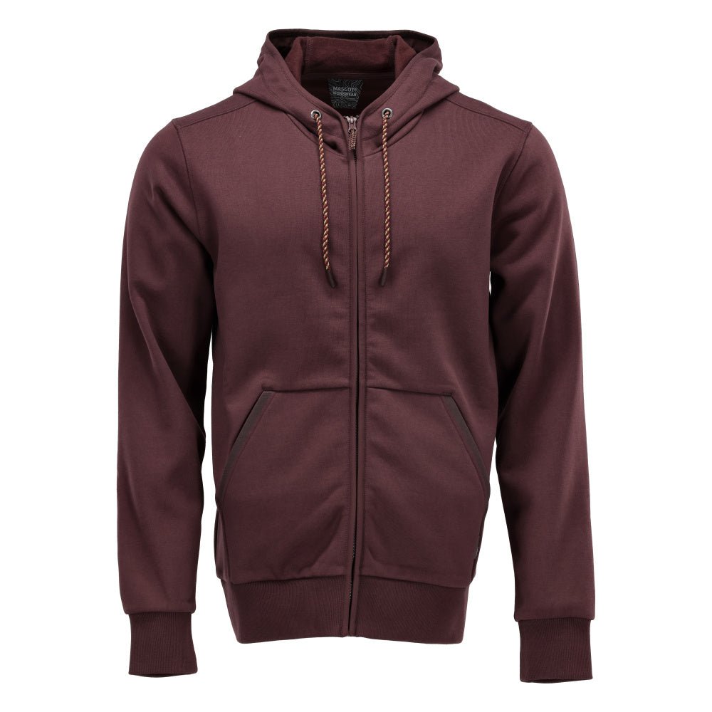 Hooded sweatshirt with zip hooded sweatshirt