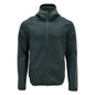 Fleecepullover, Kapuze, Reißverschluss Microfleecejacke, waldgrün