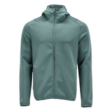 Fleecepullover, Kapuze, Reißverschluss Microfleecejacke, helles Waldgrün