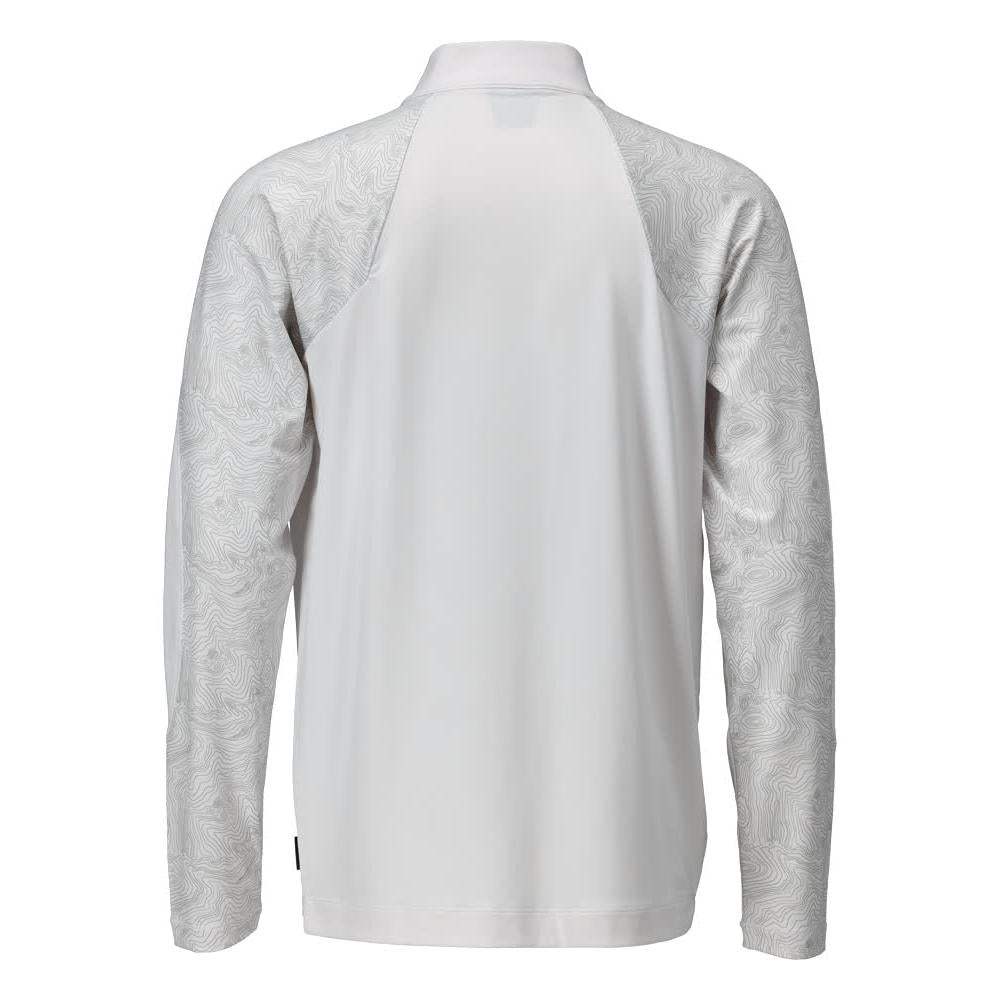 T-Shirt, Langarm, kurzem Reißverschluss T-shirt