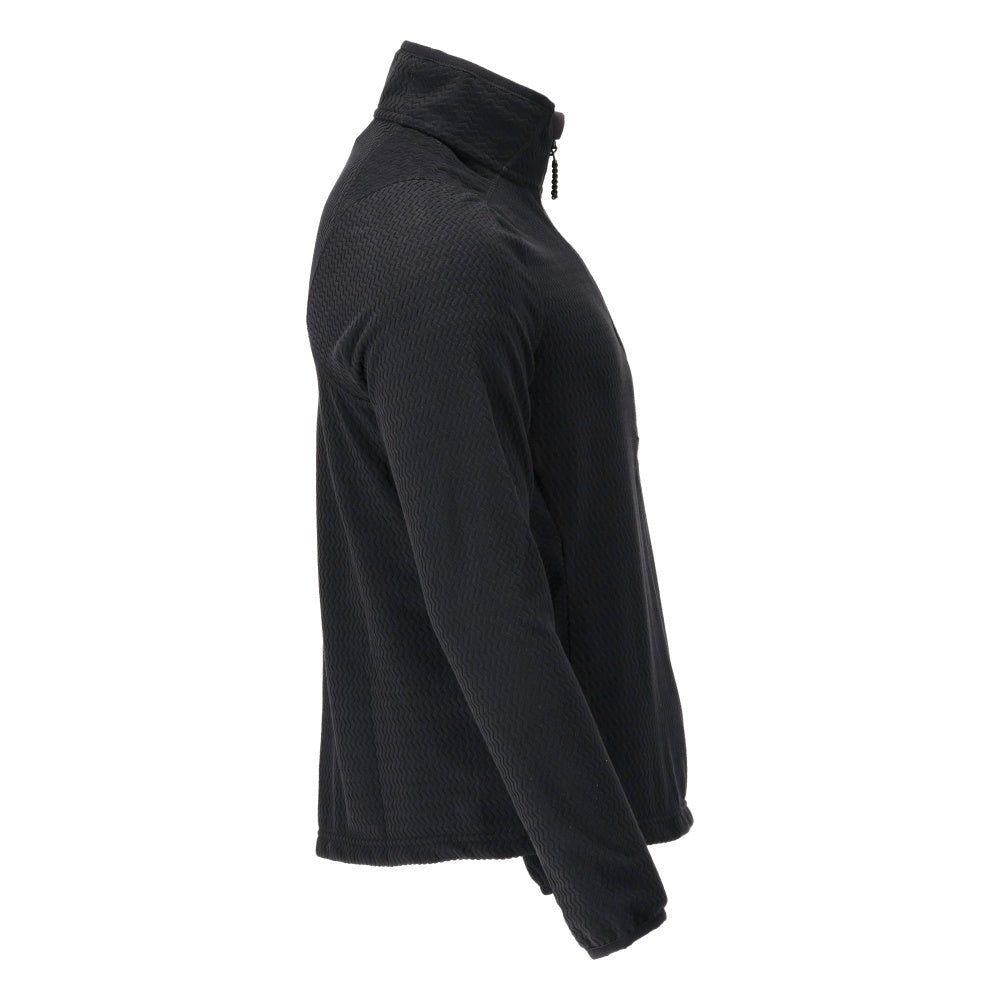 Microfleece Pullover mit kurzum Zipper Microfleecejacke