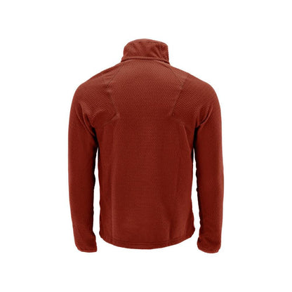 Microfleece Pullover mit kurzum Zipper Microfleecejacke