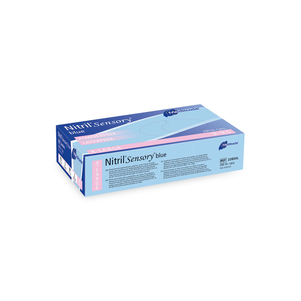 Meditrade Nitrile Sensoriale Blu