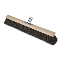 The Nölle Profi Brush 60 cm hall broom with arenga bristles and a metal handle (Ø 28 mm) is perfect for professional cleaning—made with the high quality you expect from Nölle Profi Brush Bürsten- & Pinseltechnik e.K.