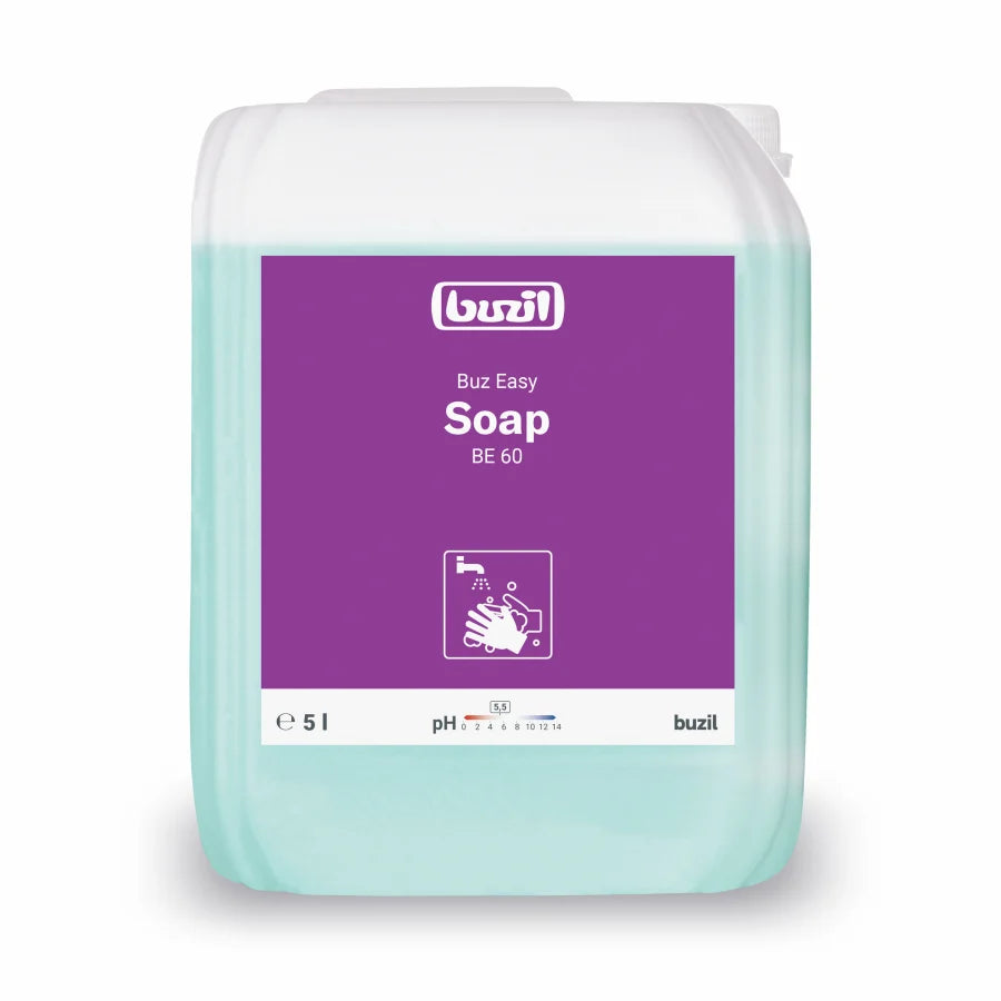 Buzil Buz Easy Soap Lozione detergente delicata per la pelle | Tanica (5 l)