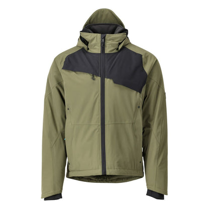 Winterjacke mit CLIMASCOT®, wasserdicht Winterjacke, mossgrün/schwarz