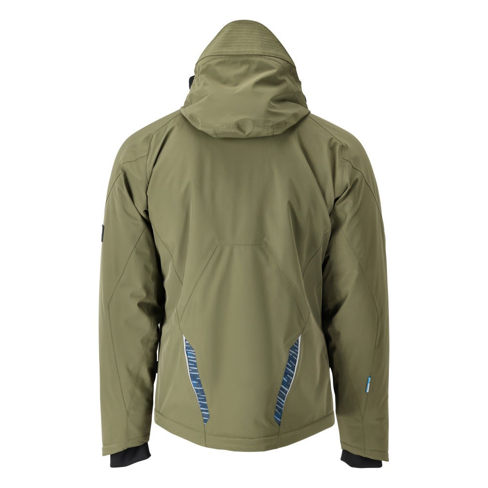 Winterjacke mit CLIMASCOT®, wasserdicht Winterjacke, mossgrün/schwarz