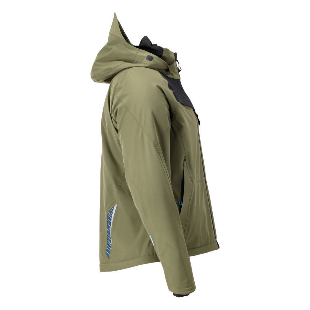 Winterjacke mit CLIMASCOT®, wasserdicht Winterjacke, mossgrün/schwarz