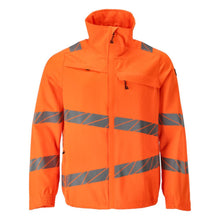 Veste de travail avec inserts stretch, orange haute visibilité