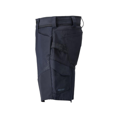 Short, short léger, noir-bleu