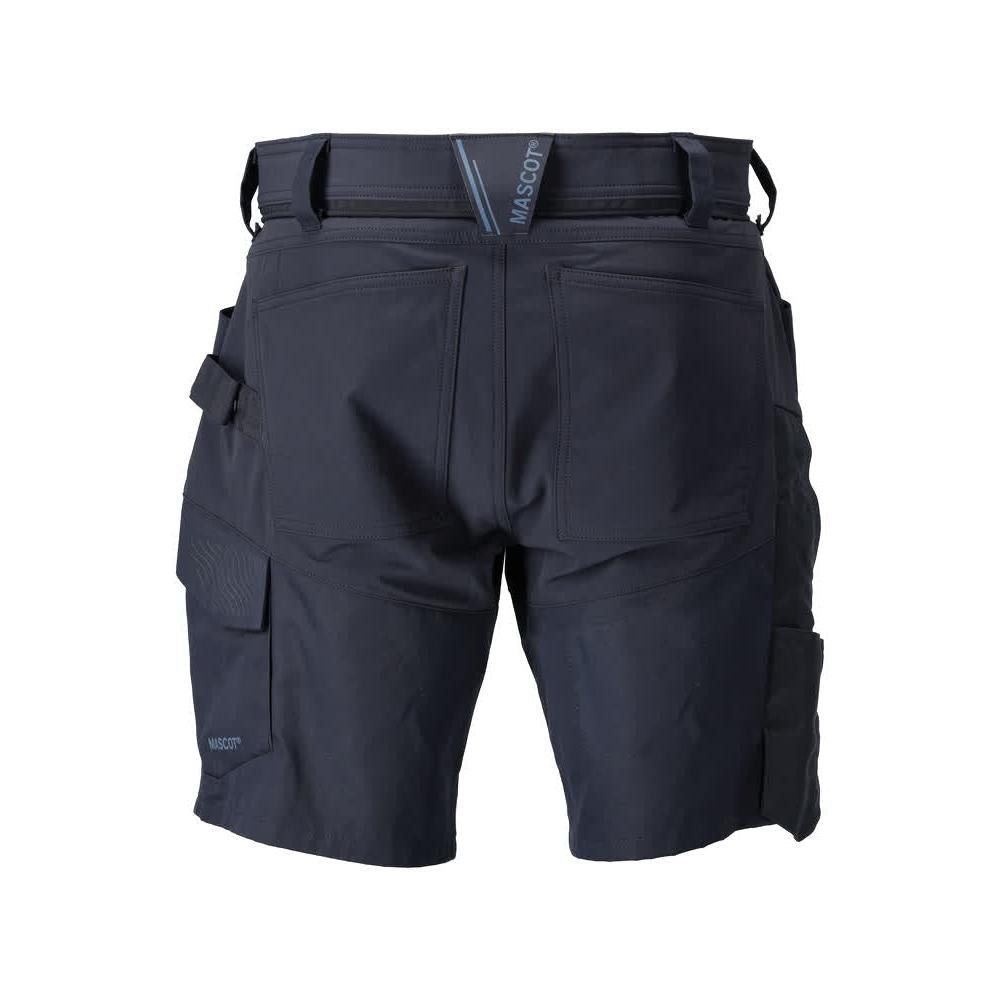 Short, short léger, noir-bleu