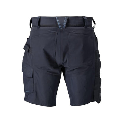 Short, short léger, noir-bleu