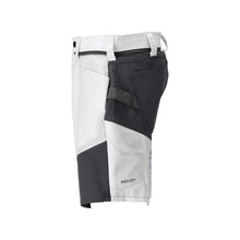 Shorts, light weight shorts, white/anthracite gray