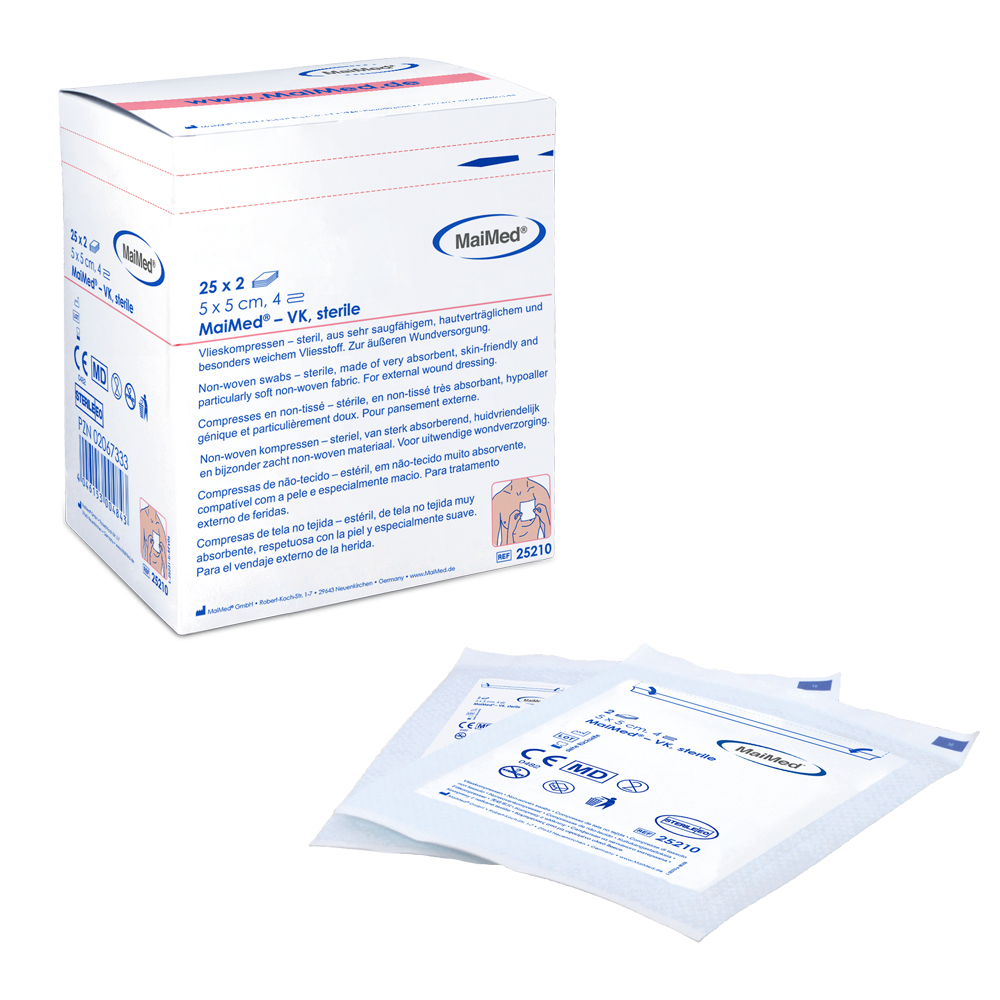MaiMed-VK Vlieskompressen steril