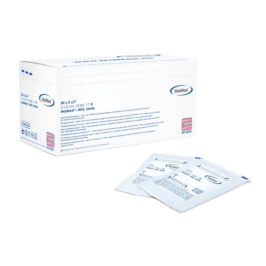 Compresses fendues de gaze stériles MaiMed-MKS