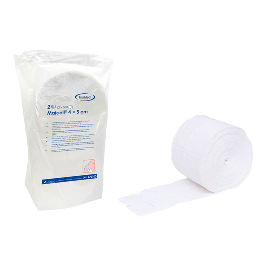 Maicell-unsteril 4x5cm Zellstofftupfer, 2x500 St./Pack. | Packung (1000 Stück)