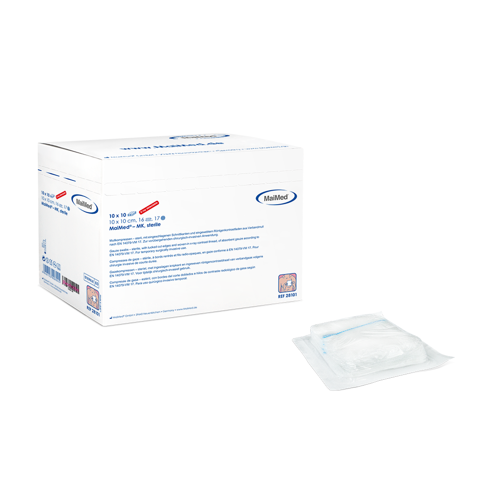 Compresse di garza RÖKO sterili MaiMed-MK