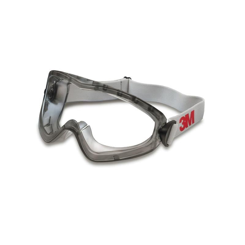 Lunettes de sécurité à vision complète 3M™ série 2890, ventilation indirecte, revêtement anti-rayures/antibuée, lentille en polycarbonate transparent, 2890 | Paquet (1 pièce)