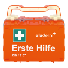 Kit di pronto soccorso arancione DYNAMIC-GLOW S norma DIN 13157 | Valigia (1 pezzo)