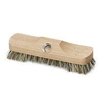 Die Nölle Profi-Bürste Schrubber Union 22 cm, besonders hart mit Gewinde von Nölle Profi Brush Bürsten- & Pinseltechnik e.K., ist ideal für intensive Reinigungsarbeiten und verfügt über extra harte Borsten für eine effektive Reinigung. Abgebildet vor weißem Hintergrund.