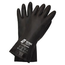 NITRAS BLACK BARRIER, guanti di protezione chimica, neri