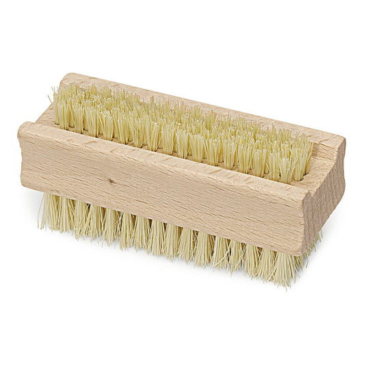 La spazzola professionale Nölle a doppia faccia per il lavaggio delle mani (11 cm) è dotata su entrambi i lati di setole in fibra naturale resistenti al calore, ideali per una pulizia efficace delle unghie e delle mani. Marchio: Nölle Profi Pinsel Bürsten- & Pinseltechnik e.K.
