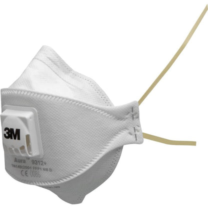 3M™ Aura™ particle mask, FFP1, with valve, 9312+ | Pack (10 pieces)