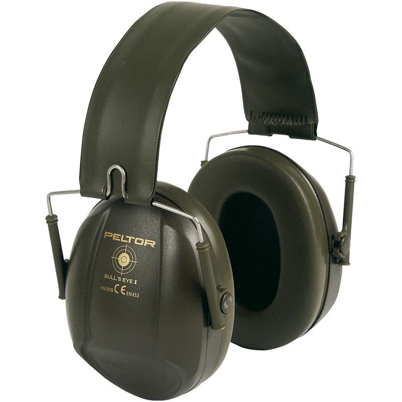 Cache-oreilles Bull's Eye I 3M™ PELTOR™, vert, pliable, H515FB-516-GN | Paquet (1 pièce)