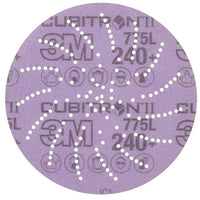 Disque de film 3M Xtract™ Cubitron™ II 775L, 125 mm, 240+, multitrous | Paquet (50 pièces)