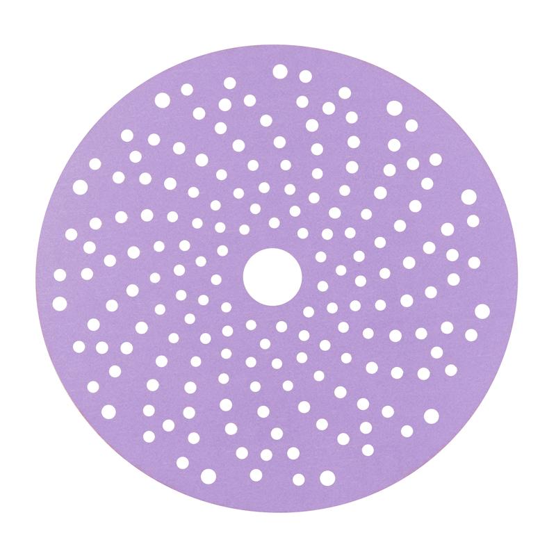 3M™ Cubitron™ II Hookit™ Schleifscheibe 737U, 150 mm, Multihole, 400+, 51428 | Packung (50 Stück)