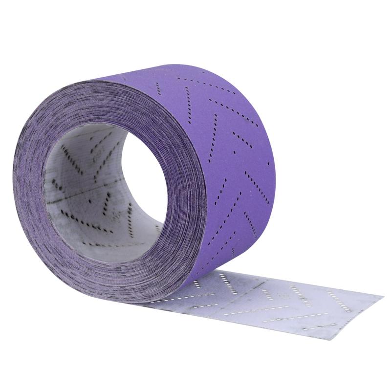 Strisce abrasive 3M™ Cubitron™ II Hookit™ 737U su rotolo, 80 mm x 12 m, 180+, 35504 | Confezione (1 rotolo)