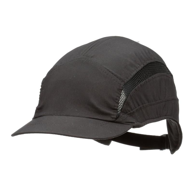 Casquette anti-heurt 3M™ First Base™ 3 2030610, classique, noire, visière courte, 55 mm | Paquet (1 pièce)